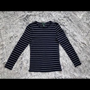 Lauren Ralph Lauren Striped Long Sleeve